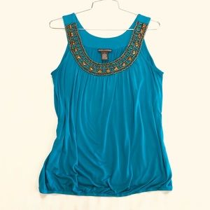 Chelsea & Theodore Beaded Tank